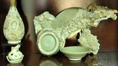 700-year-old objects found in Binh Chau waters, Quang Ngai province (Source: vnexpress.net)