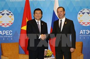 Vietnamese President meets with Russian Prime Minister in Manila