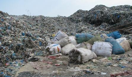 Untreated waste piles up at landfill