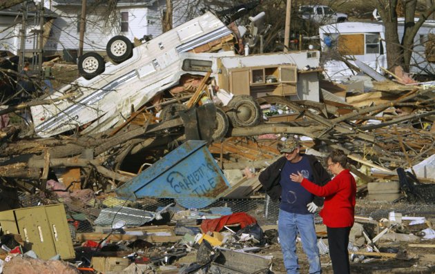 12 killed as violent storms ravage US Midwest, South - Related ...