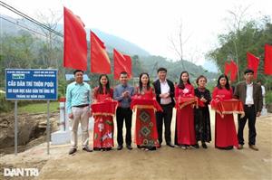 New Dantri bridge opens in Tuyen Quang