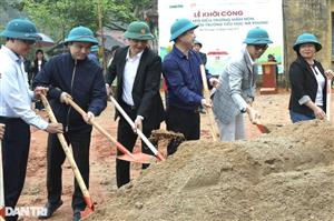 Dantri starts new school project in Lao Cai