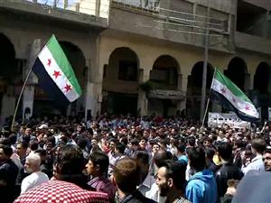 Syrians demonstrate to test ceasefire, 5 killed