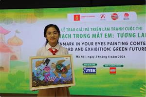 Winners of painting contest on green future announced