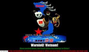 Alleged Chinese hackers target Vietnamese sites