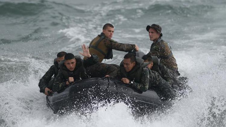 In this file photo, US and Philippine marines are seen participating in war games in San Antonio, Zambales province, northwest of Manila, on September 18, 2013
