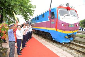 Second station connected to Vietnam-China freight line