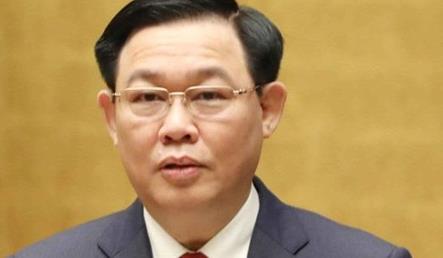 Vuong Dinh Hue relieved from position of National Assembly Chairman