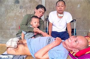 Nghe An family needs help as two members struggle with disease