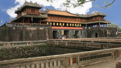 Ngo Mon (Noon gate), a must-see attraction in Hue imperial city
