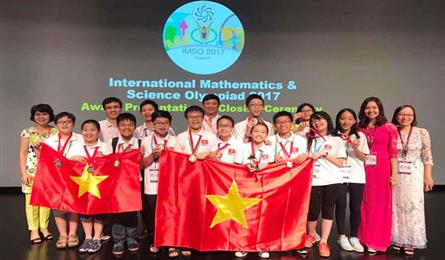 Vietnam wins international science gold medal for the first time