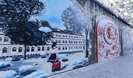 Hanoi mural street restoration completed