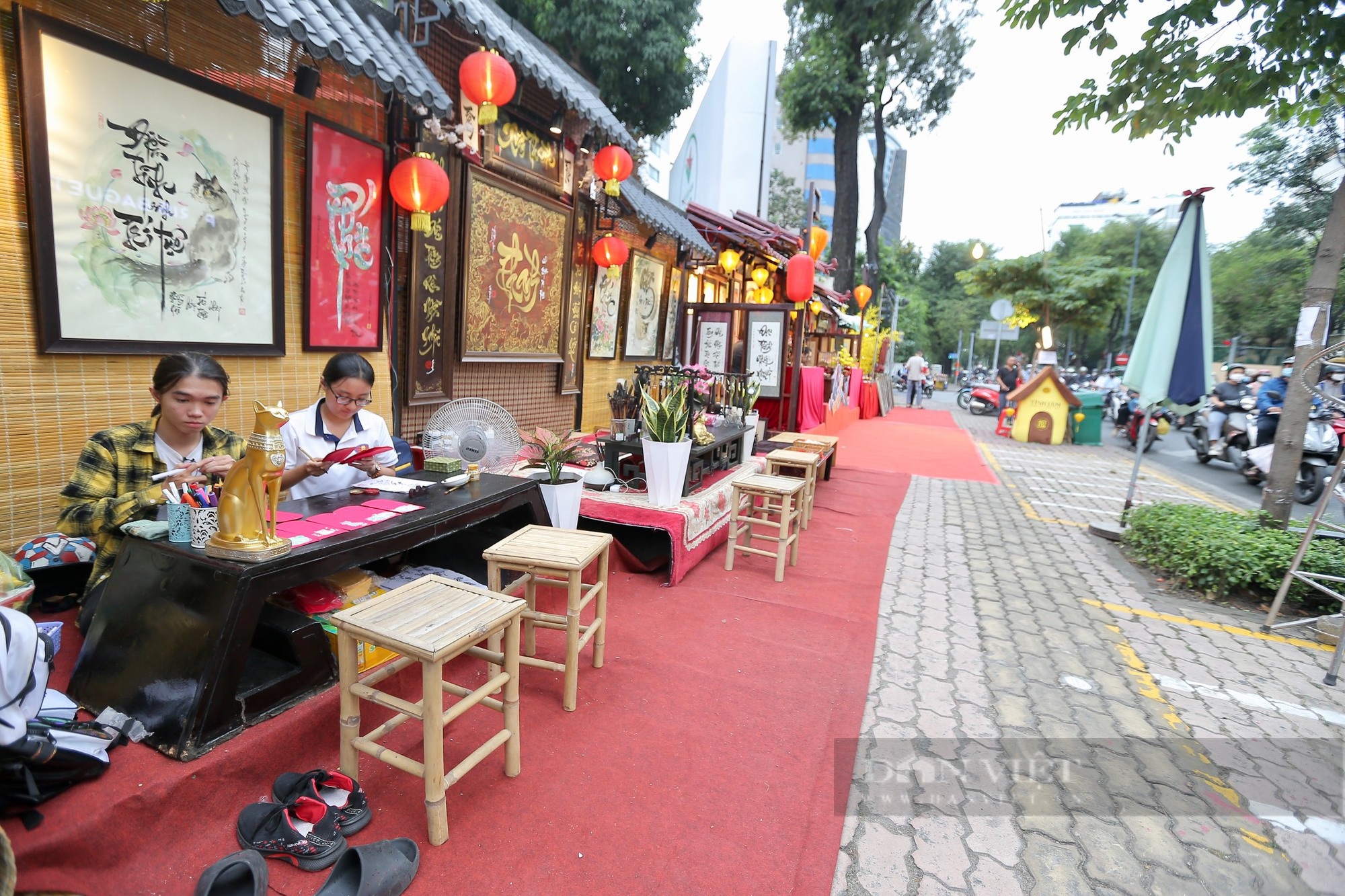Tet calligraphy street in HCM City opens