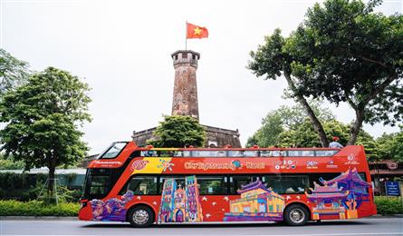 Hanoi offers free tourism bus services on national holidays