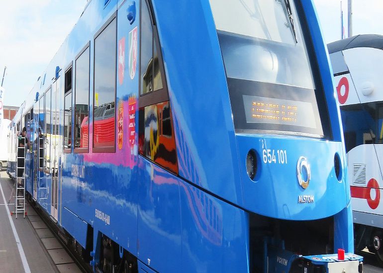 Germany rolls out world's first hydrogen train