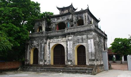 Xich Dang temple of literature in Hung Yen