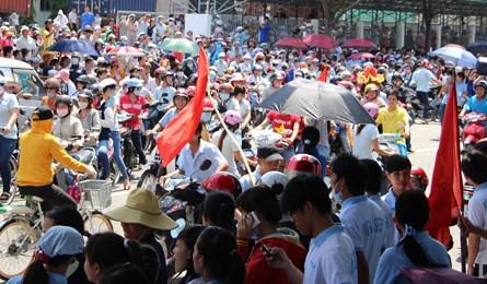 Agitators detained in anti-China protest