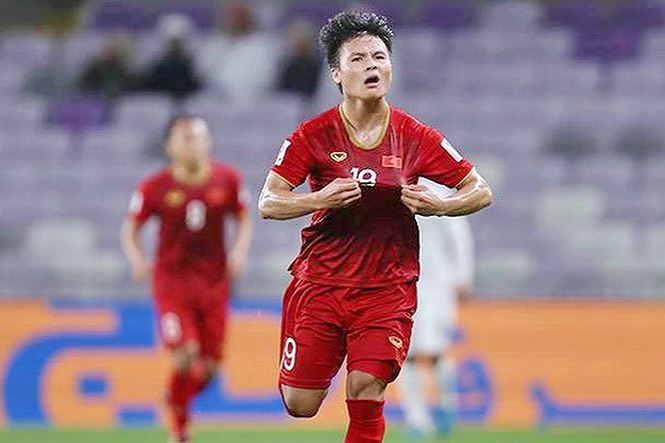 Vietnams Nguyen Quang Hai winner of UAE 2019 best goal!