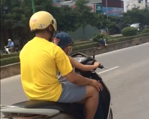 Father fined for letting 6 year-old drive motorbike