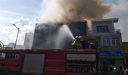 Danang Firefighters face challenges in urban areas