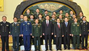 Vietnam, China expand ties between armies