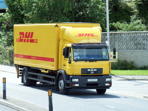 DHL, showing it means business